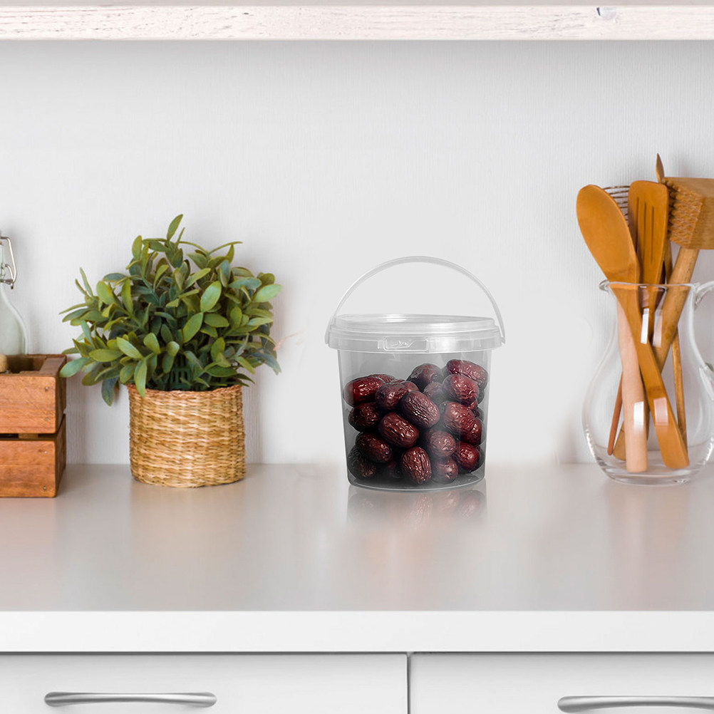 Meal Prep With Rice - Set da 6 secchi in plastica
