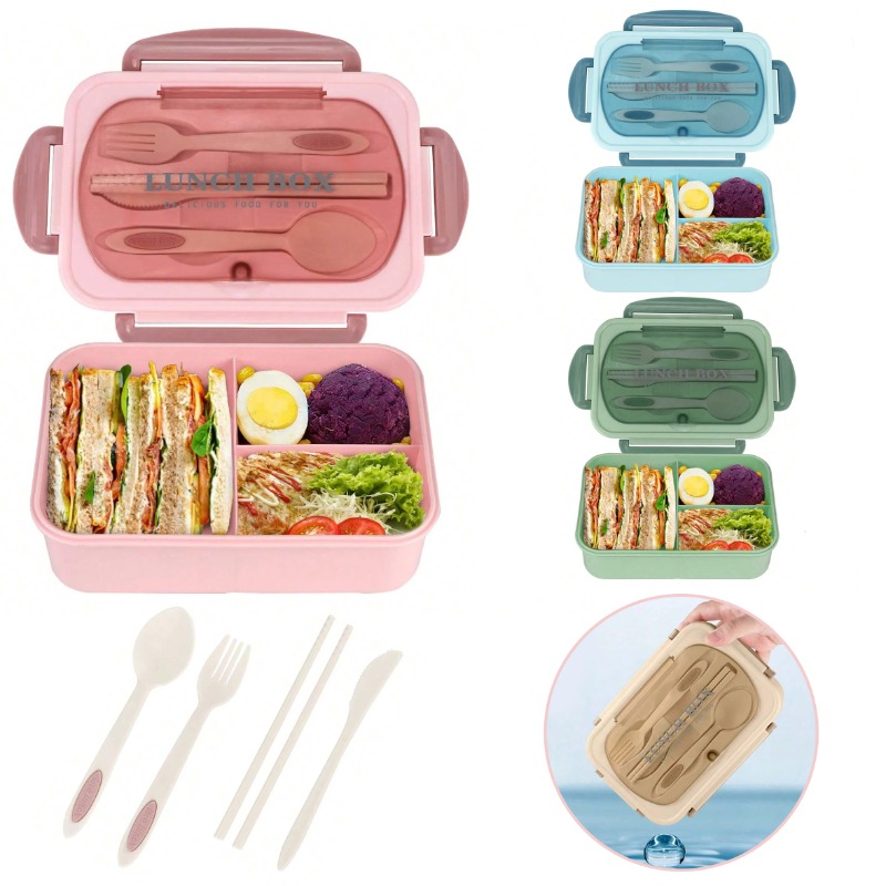 3 pezzi/1 pezzo Bento Box per  - Meal Prep Bowl recensione e prezzo